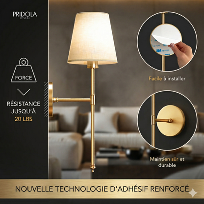 APPLIQUES MURALES SANS FIL (LOT DE 2)