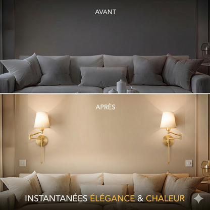 APPLIQUES MURALES SANS FIL (LOT DE 2)